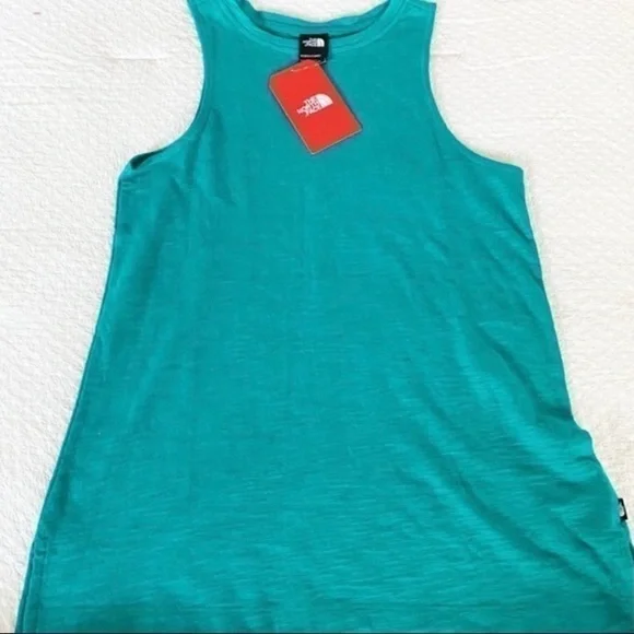 NORTH FACE EMERINE TANK JAIDEN GREEN BRAND NWT - Picture 4 of 6